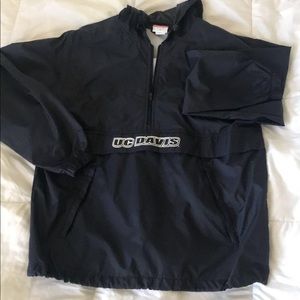Navy blue champion windbreaker